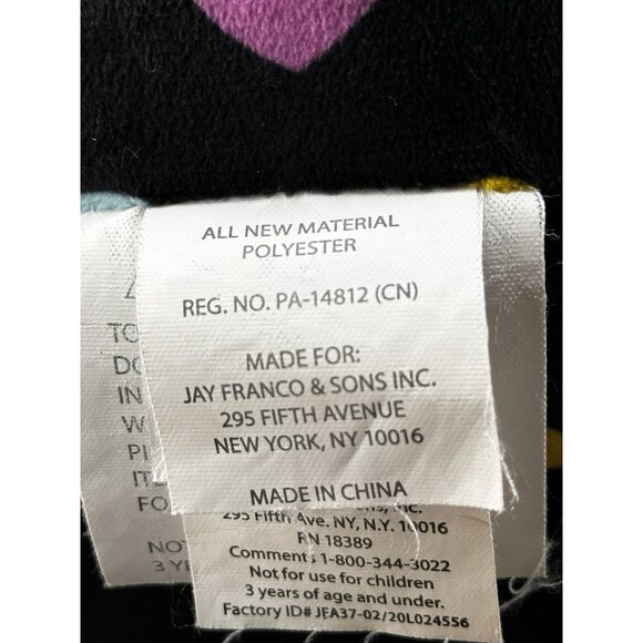 Little Miss Matched Black Silly Monster Pillow Buddy  13"  Plush Stuffed Animal - Picture 9 of 14